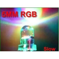 ال ای دی 5mm دو پایه هفت رنگ سرعت پایین