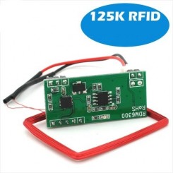ماژول ریدر RFID RDM6300 دارای فرکانس 125 کیلوهرتز و خروجی سریال
